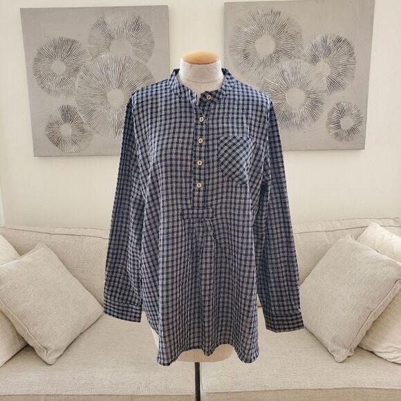 Suzanne Betro Weekend Long-Sleeve Top sz 1x - Picture 5 of 13